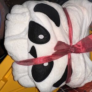 Secret Treasures White and Black Panda Pajama Set